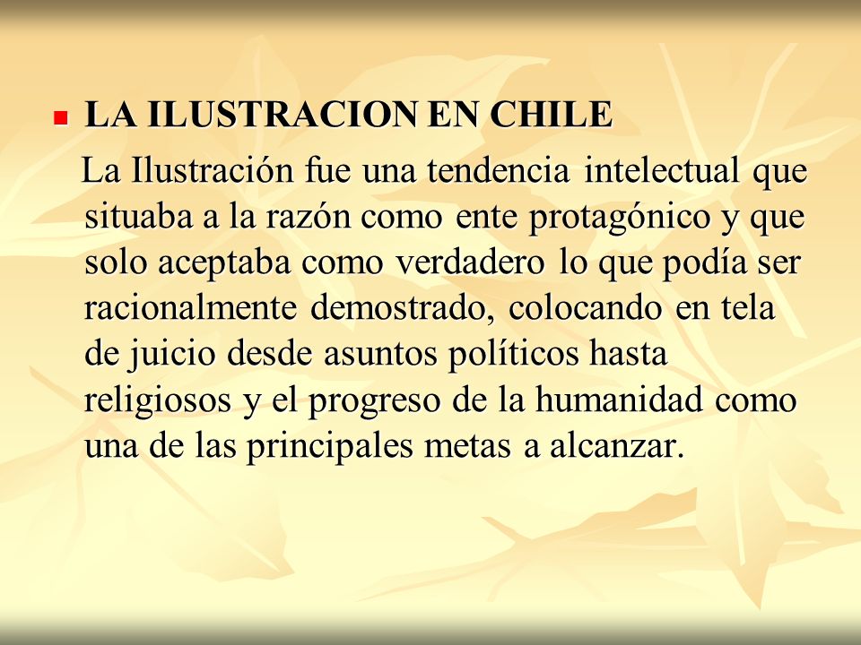 LA ILUSTRACION EN CHILE