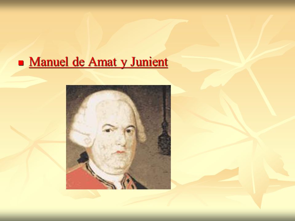 Manuel de Amat y Junient