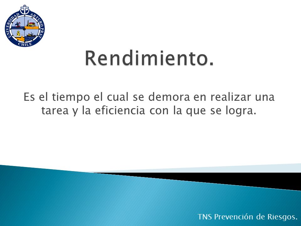 Rendimiento. Es el tiempo el cual se demora en realizar una tarea y la eficiencia con la que se logra.