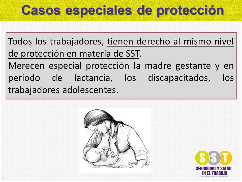 Casos especiales de protección
