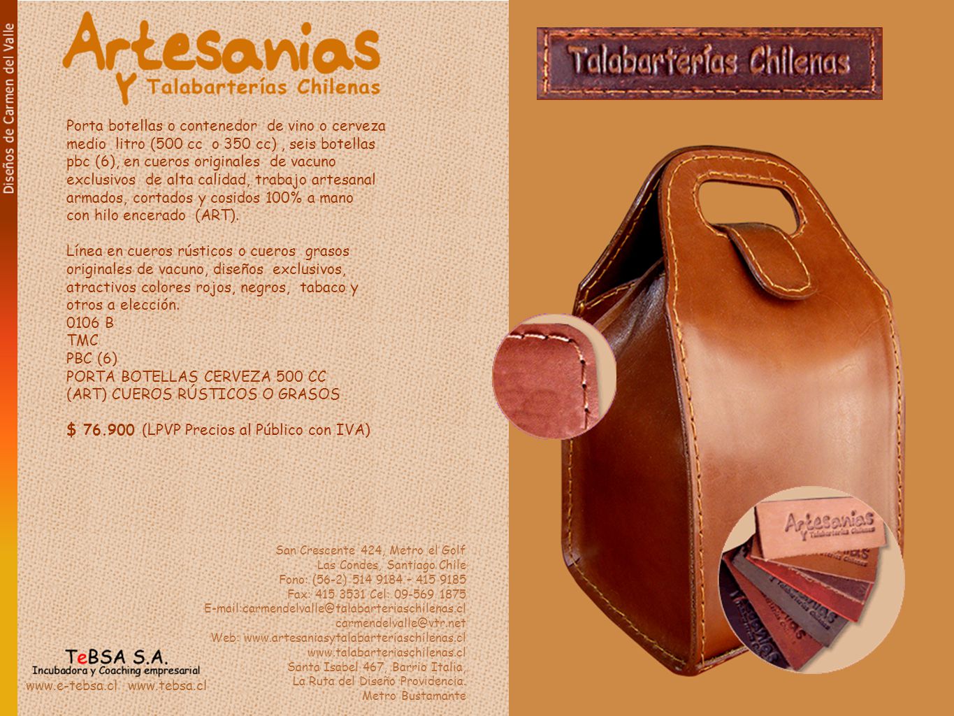 Porta botellas o contenedor de vino o cerveza