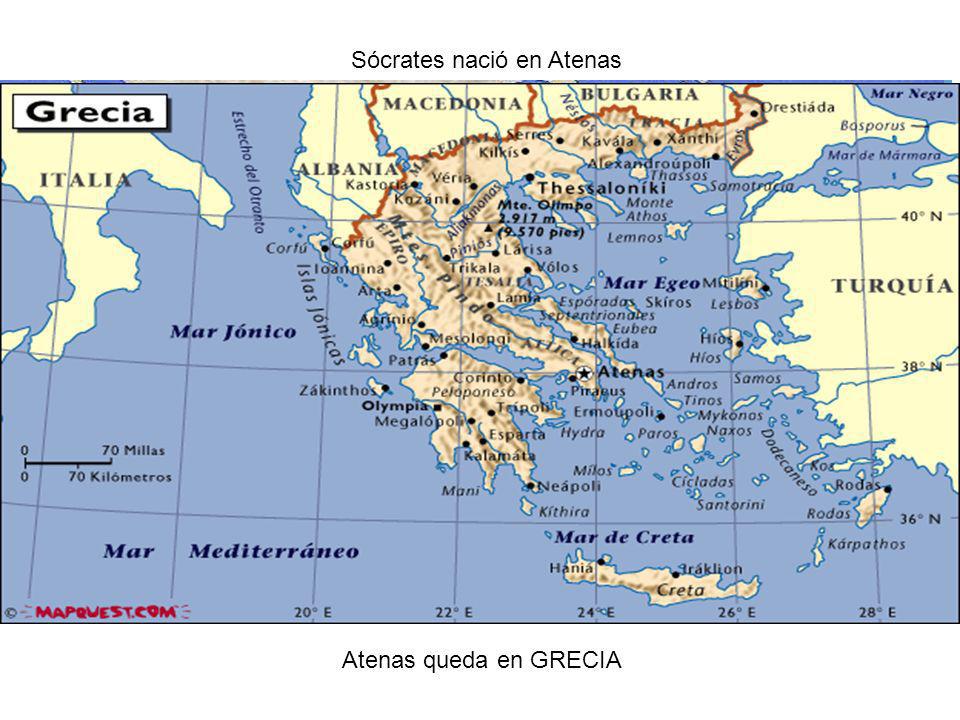 Sócrates nació en Atenas