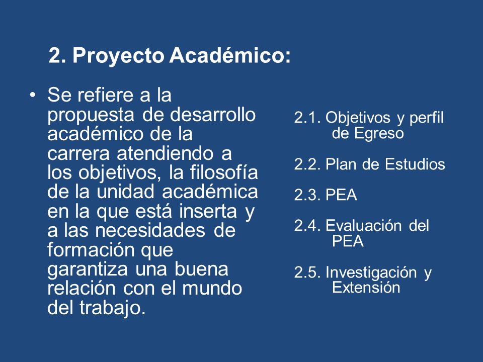 2. Proyecto Académico: