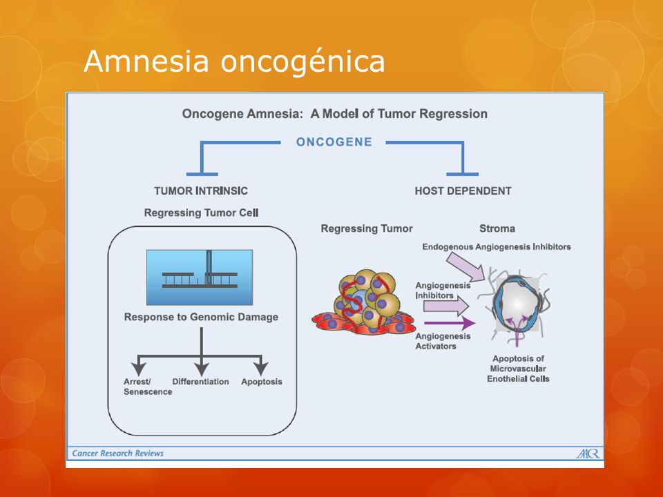 Amnesia oncogénica