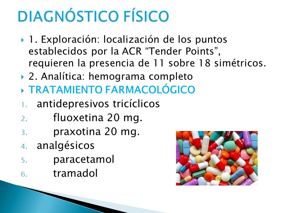 DIAGNÓSTICO FÍSICO TRATAMIENTO FARMACOLÓGICO