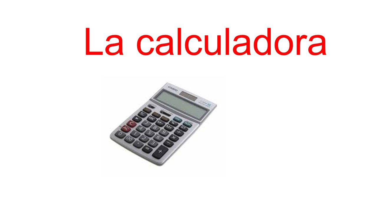 La calculadora