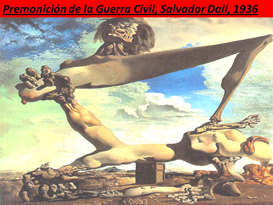 Premonición de la Guerra Civil, Salvador Dalí, 1936