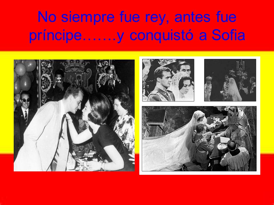 No siempre fue rey, antes fue príncipe…….y conquistó a Sofia