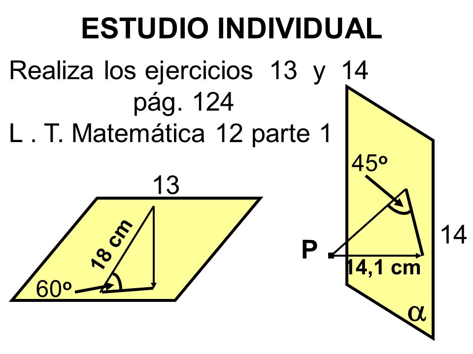  ESTUDIO INDIVIDUAL . Realiza los ejercicios 13 y 14