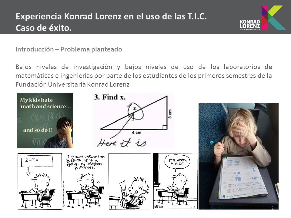 Experiencia Konrad Lorenz en el uso de las T.I.C. Caso de éxito.