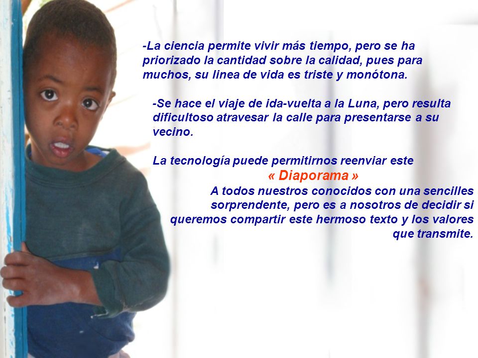 -La ciencia permite vivir más tiempo, pero se ha priorizado la cantidad sobre la calidad, pues para muchos, su linea de vida es triste y monótona.