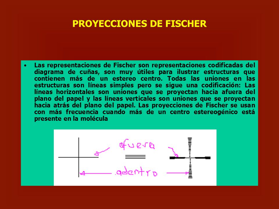 PROYECCIONES DE FISCHER