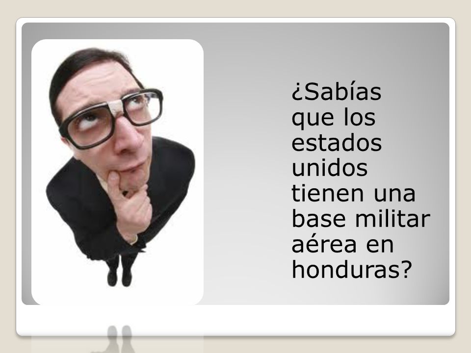 ¿Sabías que los estados unidos tienen una base militar aérea en honduras