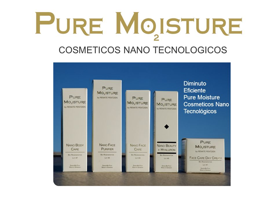 COSMETICOS NANO TECNOLOGICOS