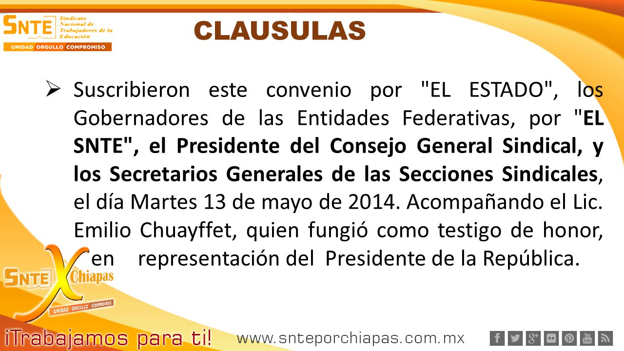 CLAUSULAS