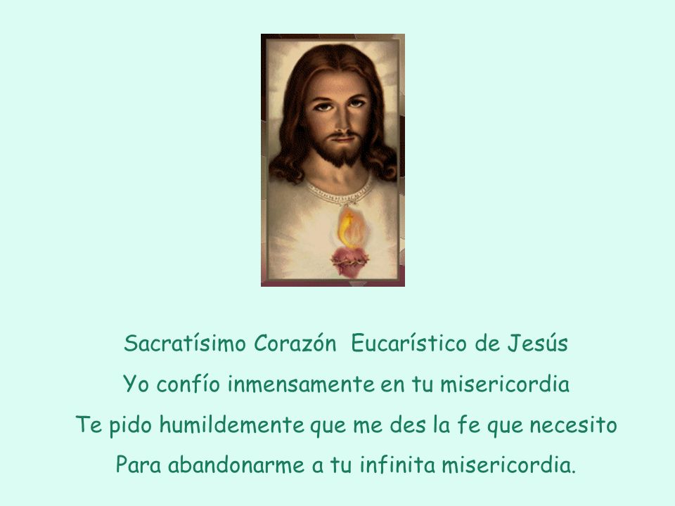 Sacratísimo Corazón Eucarístico de Jesús