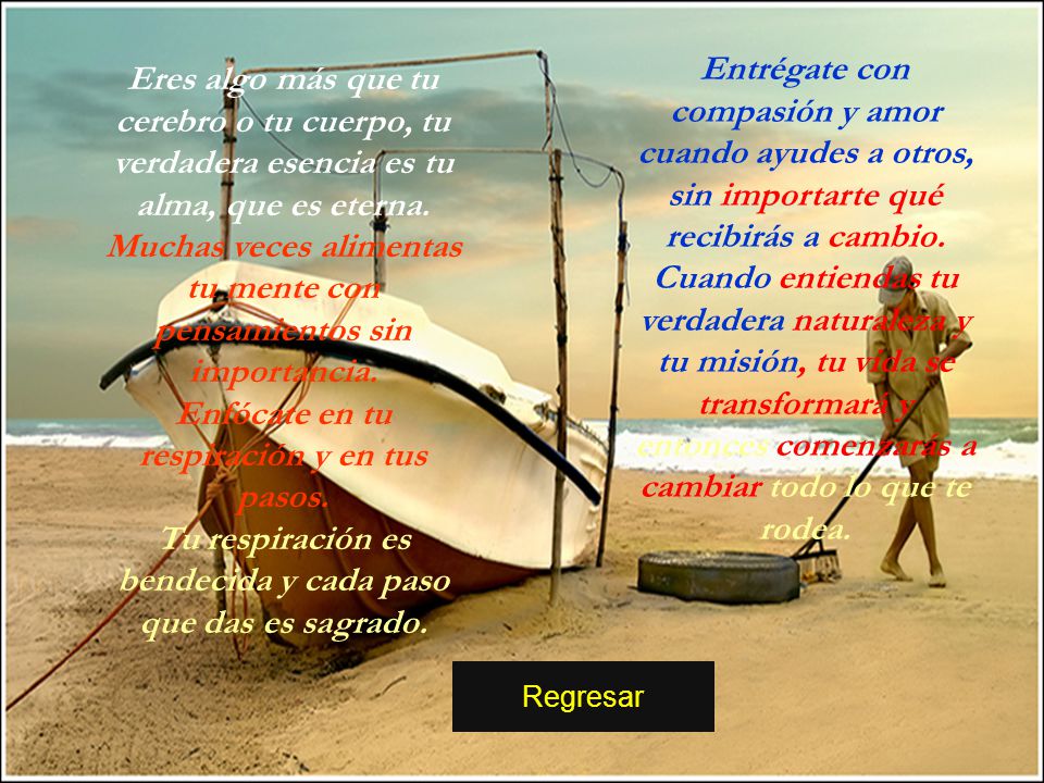 Muchas veces alimentas tu mente con pensamientos sin importancia.