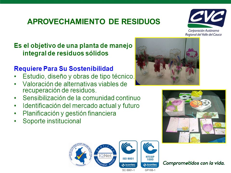 APROVECHAMIENTO DE RESIDUOS