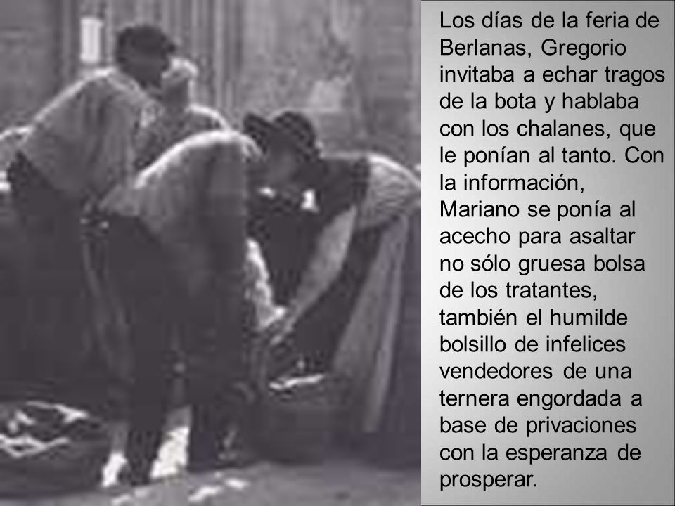 Los días de la feria de Berlanas, Gregorio invitaba a echar tragos de la bota y hablaba con los chalanes, que le ponían al tanto.