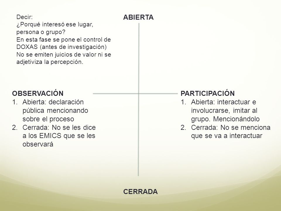 Abierta: declaración pública mencionando sobre el proceso