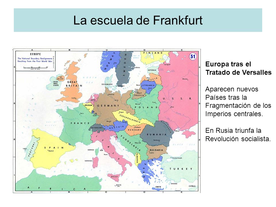La escuela de Frankfurt