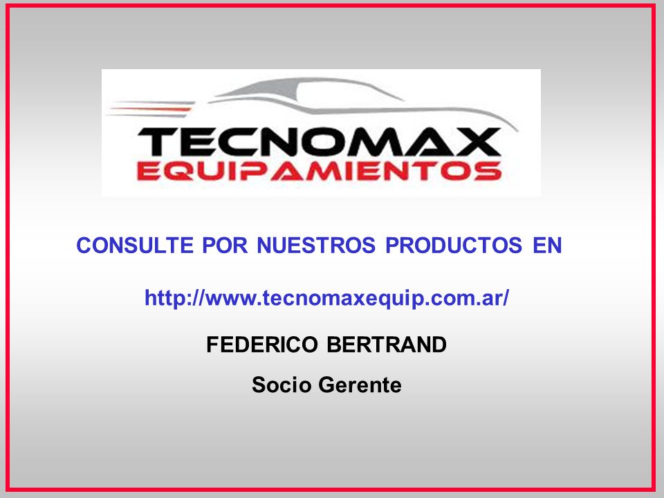 CONSULTE POR NUESTROS PRODUCTOS EN