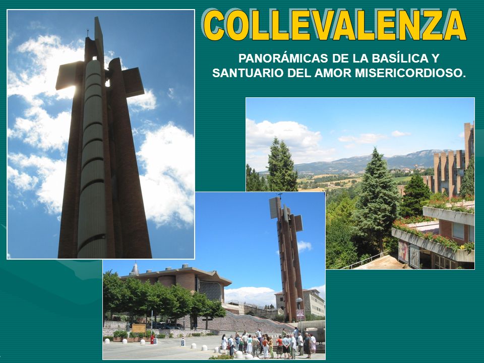 PANORÁMICAS DE LA BASÍLICA Y SANTUARIO DEL AMOR MISERICORDIOSO.