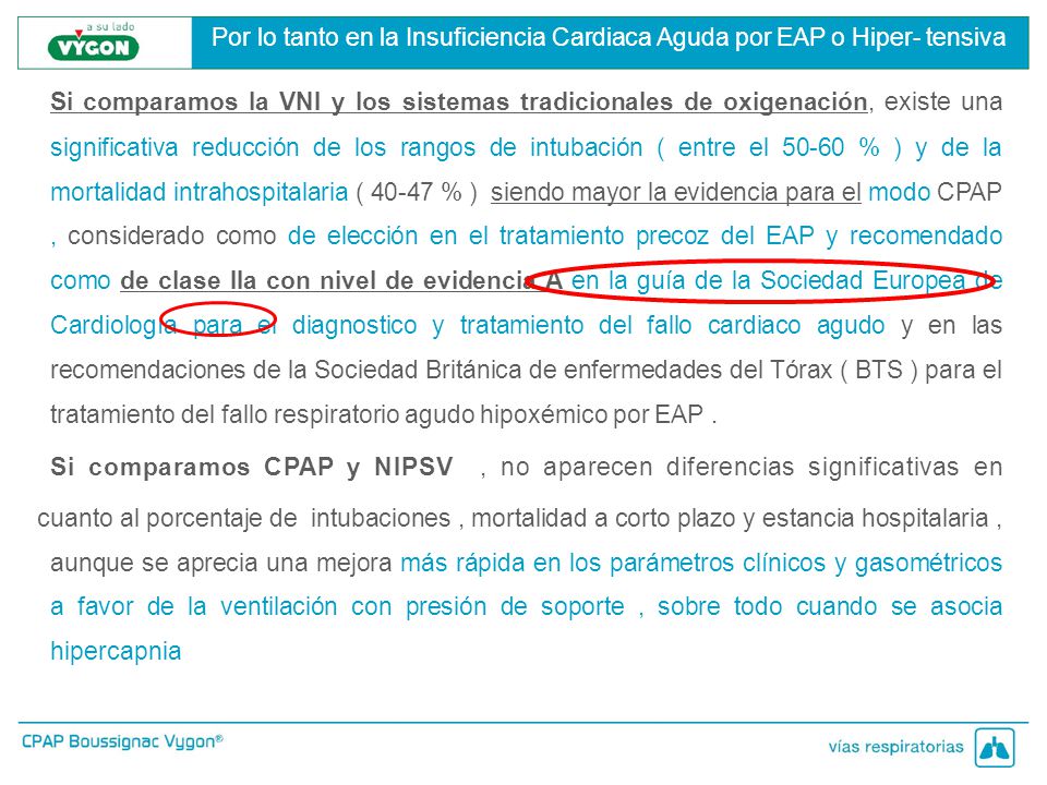 Si comparamos CPAP y NIPSV , no aparecen diferencias significativas en