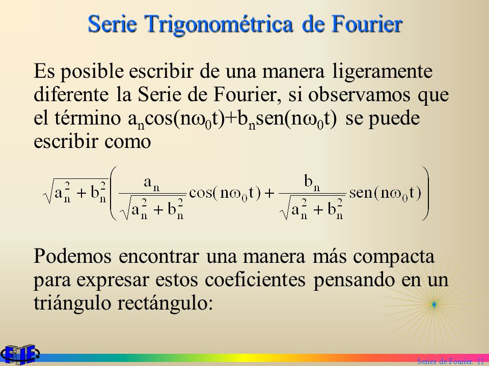 Serie Trigonométrica de Fourier