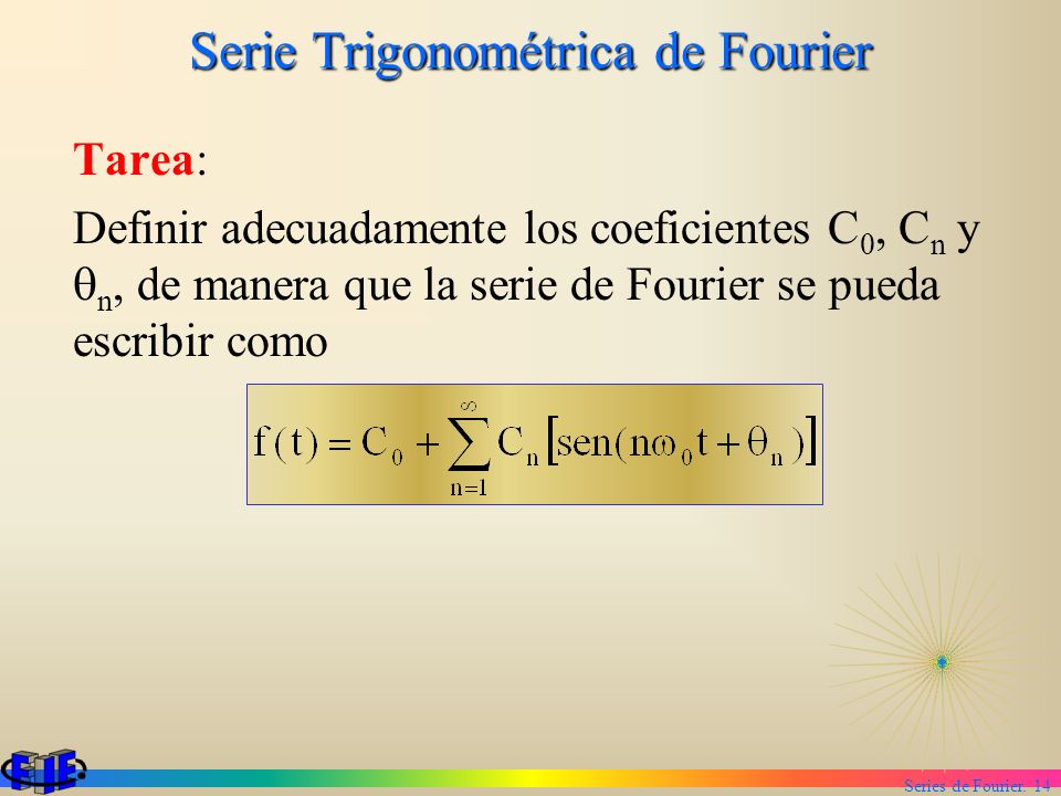 Serie Trigonométrica de Fourier