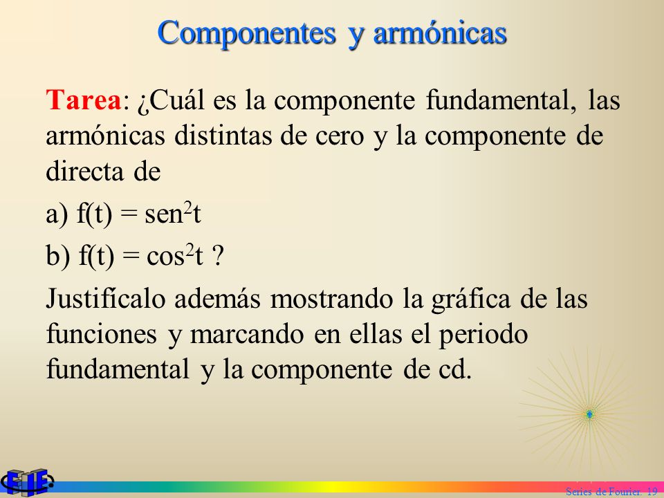 Componentes y armónicas