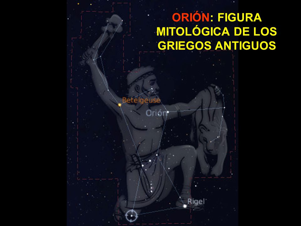 ORIÓN: FIGURA MITOLÓGICA DE LOS GRIEGOS ANTIGUOS
