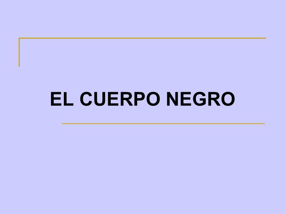 EL CUERPO NEGRO
