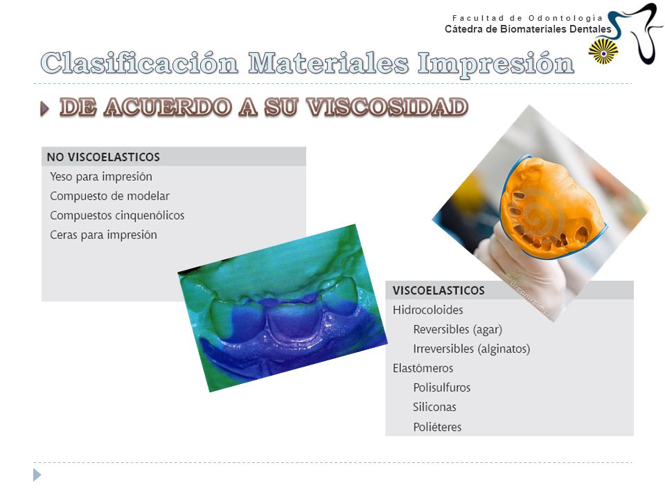 Clasificación Materiales Impresión