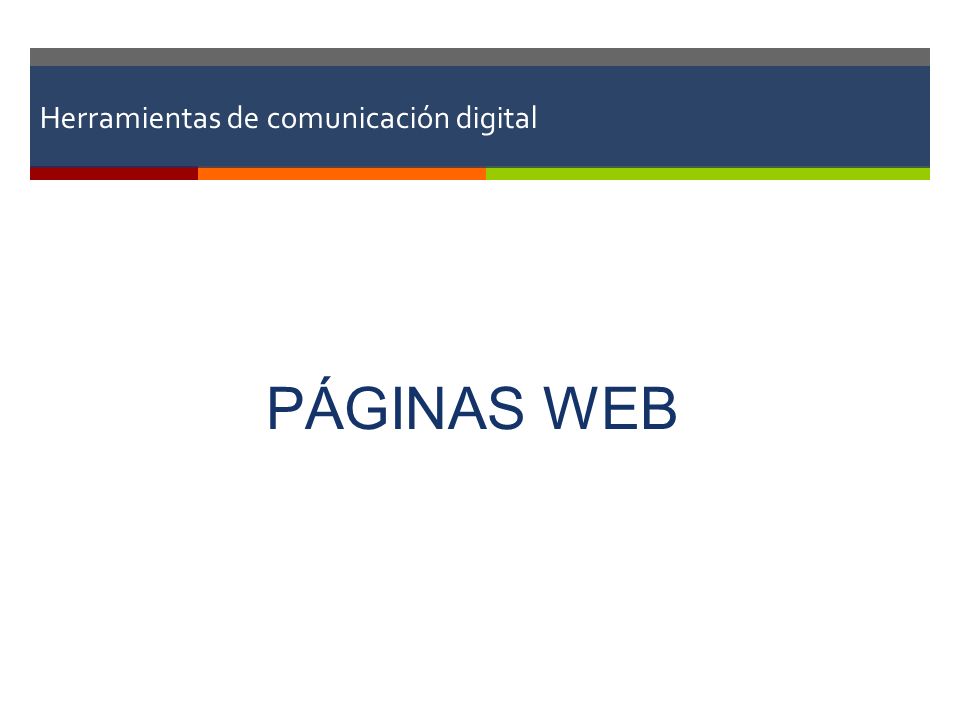 Herramientas de comunicación digital
