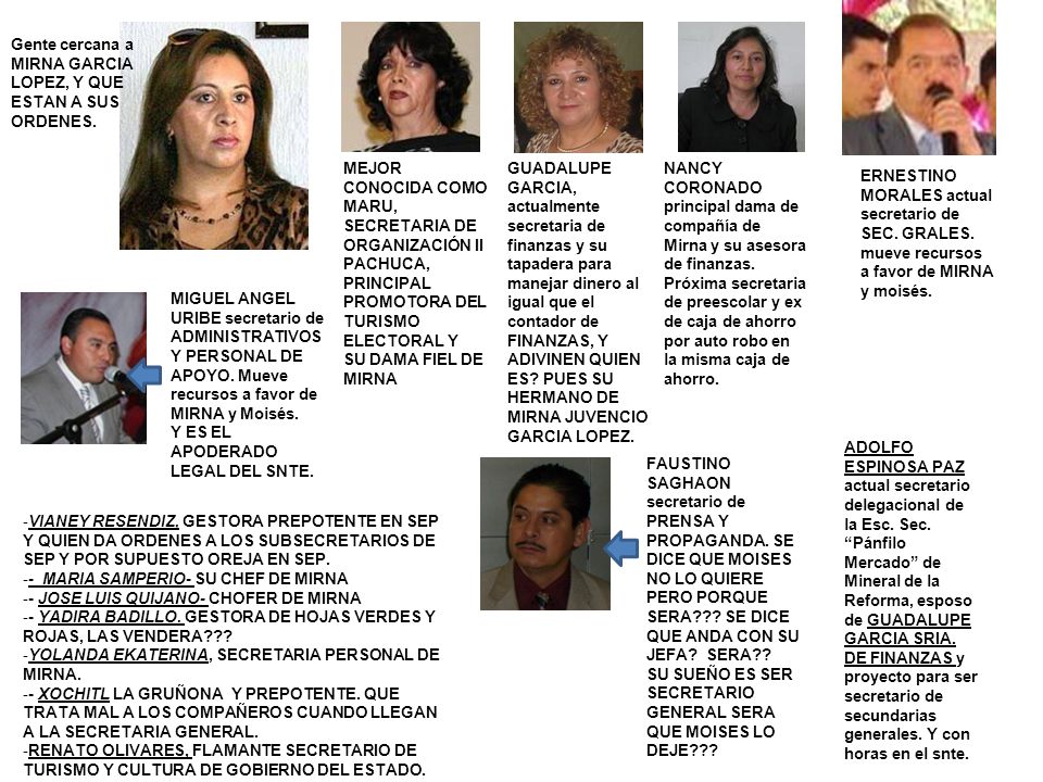 MEJOR CONOCIDA COMO MARU, SECRETARIA DE ORGANIZACIÓN II PACHUCA, PRINCIPAL PROMOTORA DEL TURISMO ELECTORAL Y SU DAMA FIEL DE MIRNA