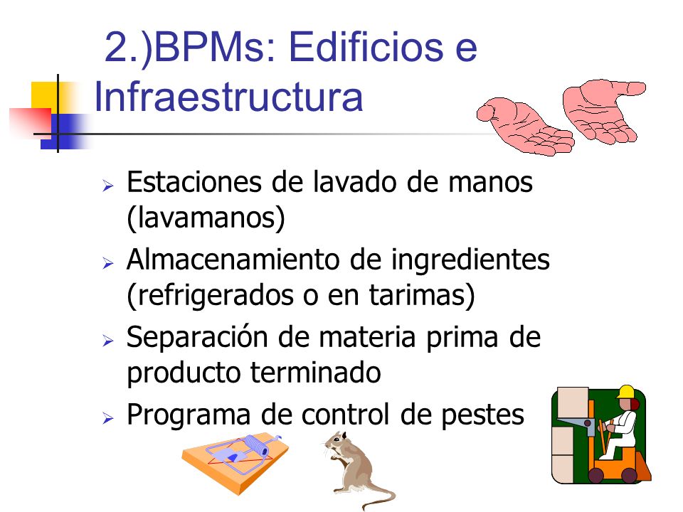 2.)BPMs: Edificios e Infraestructura