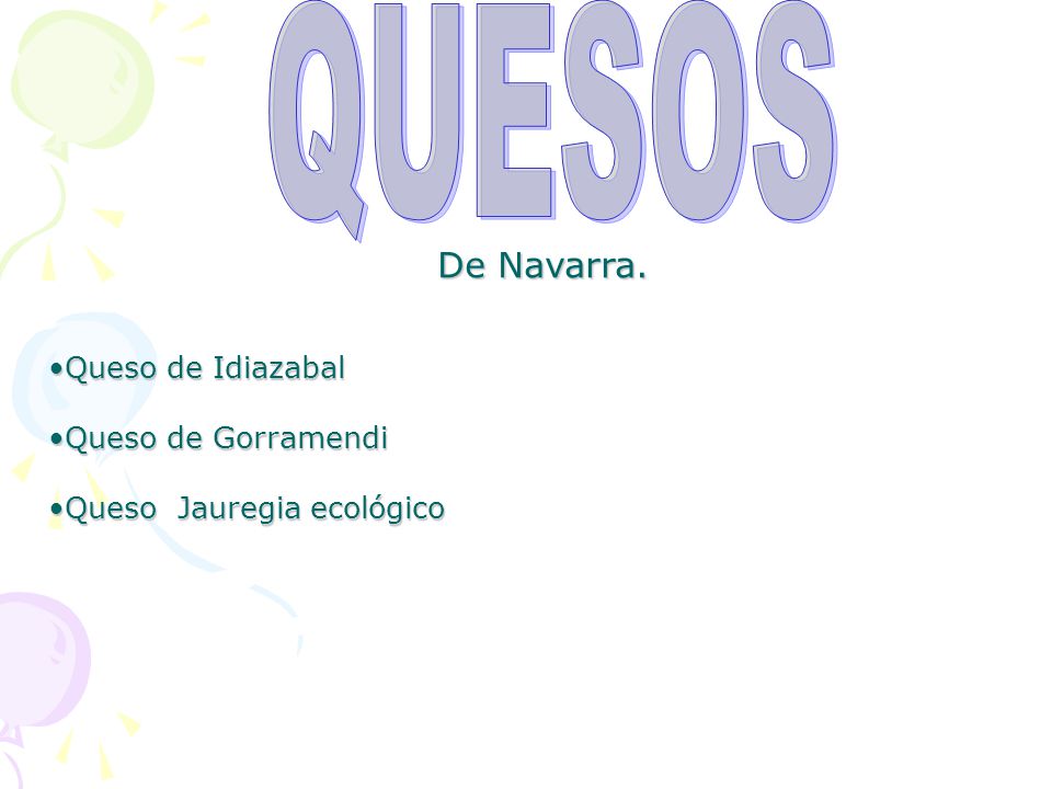 QUESOS De Navarra. Queso de Idiazabal Queso de Gorramendi