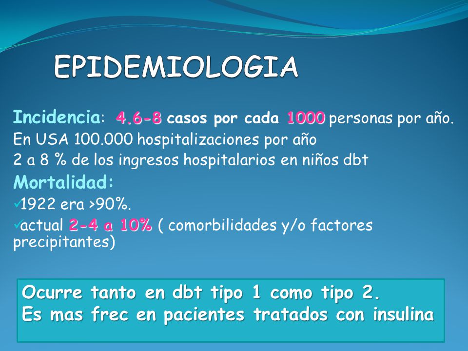 EPIDEMIOLOGIA Incidencia: casos por cada 1000 personas por año.