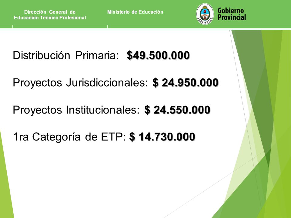 Dirección General de Educación Técnico Profesional
