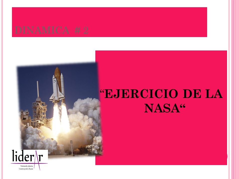DINAMICA # 2 EJERCICIO DE LA NASA