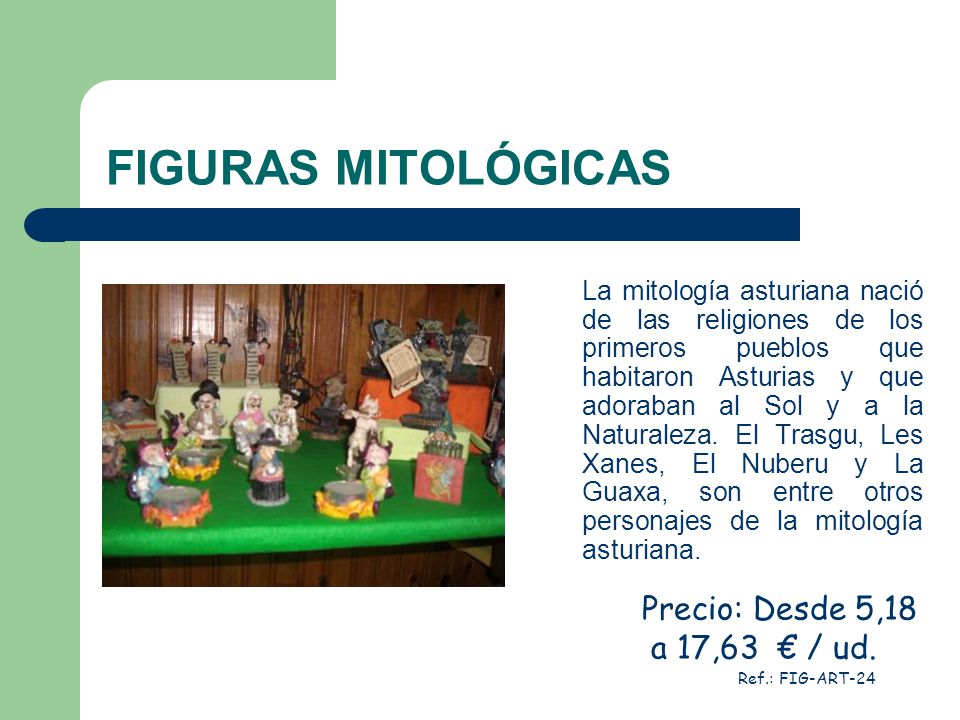 FIGURAS MITOLÓGICAS Precio: Desde 5,18 a 17,63 € / ud.