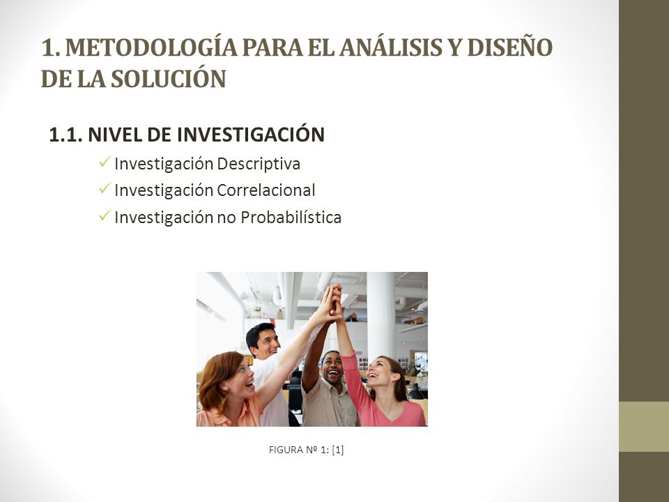 1. METODOLOGÍA PARA EL ANÁLISIS Y DISEÑO DE LA SOLUCIÓN