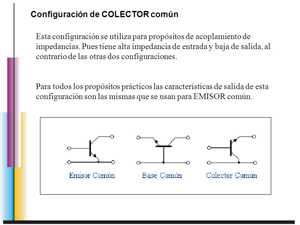 Configuración de COLECTOR común