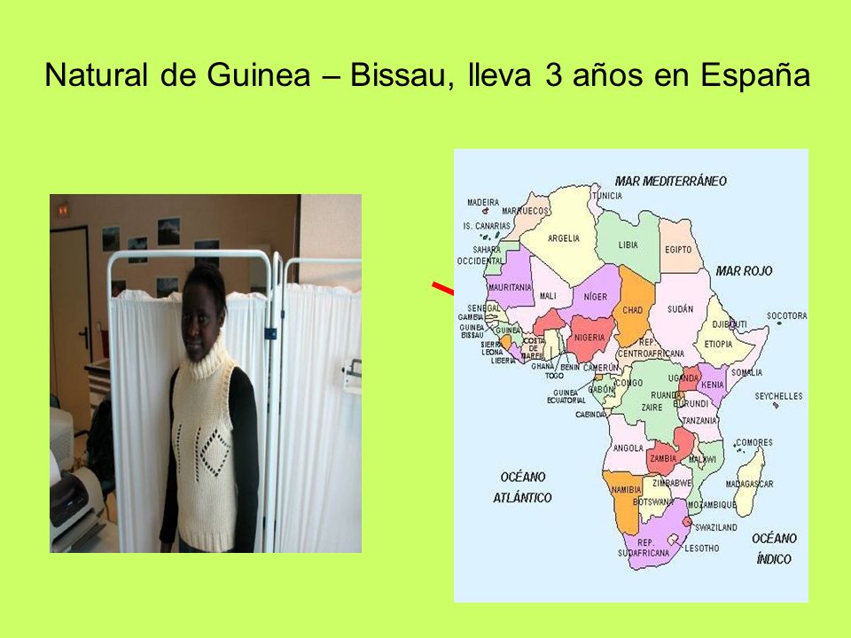 Natural de Guinea – Bissau, lleva 3 años en España