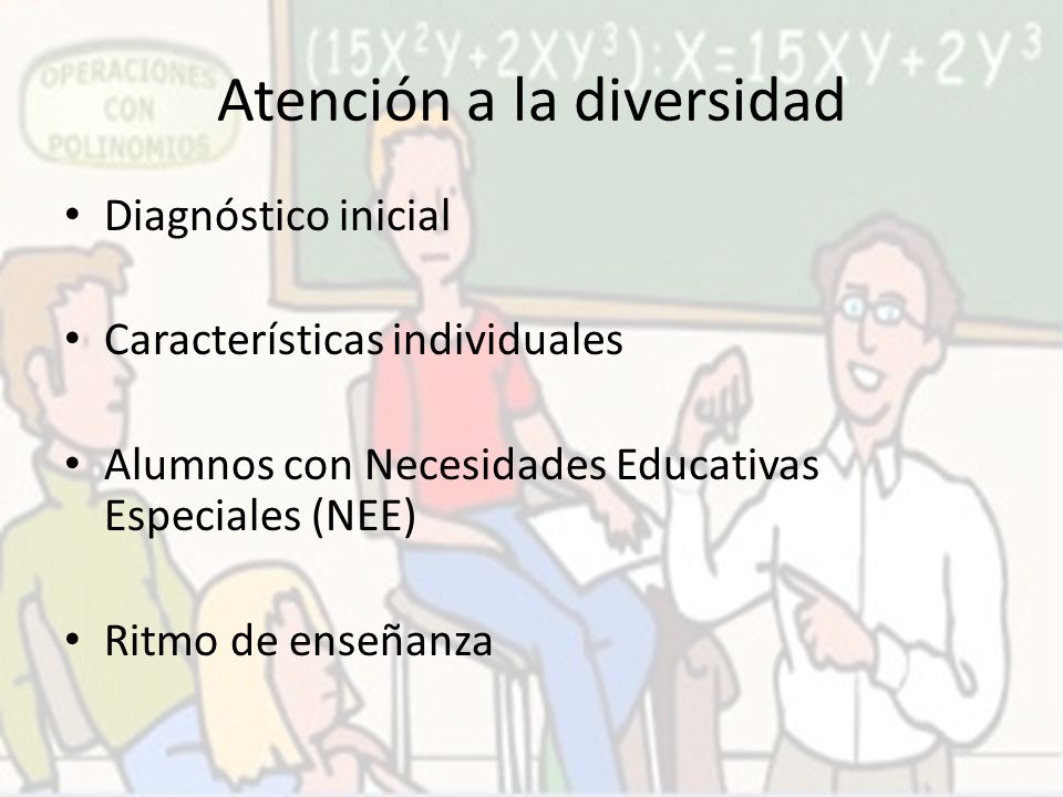 Atención a la diversidad