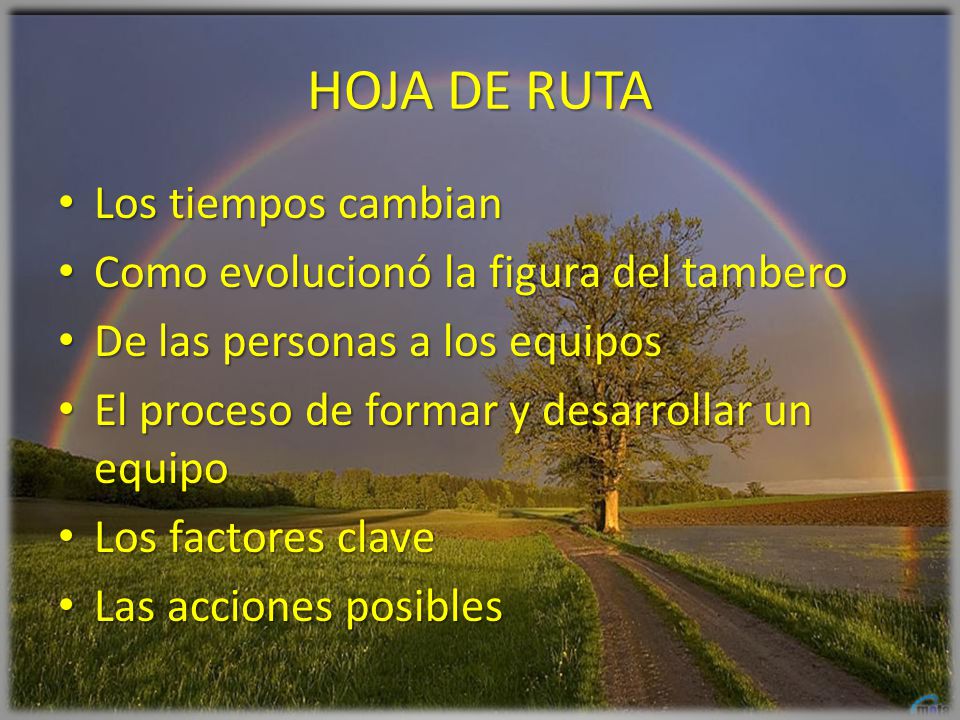 HOJA DE RUTA Los tiempos cambian Como evolucionó la figura del tambero