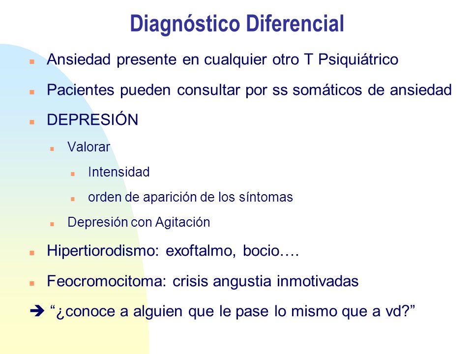 Diagnóstico Diferencial