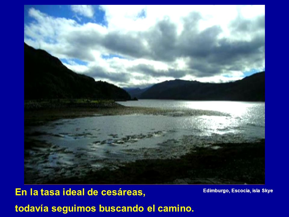 En la tasa ideal de cesáreas, todavía seguimos buscando el camino.