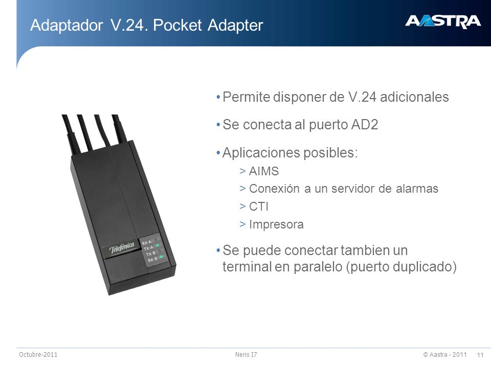 Adaptador V.24. Pocket Adapter